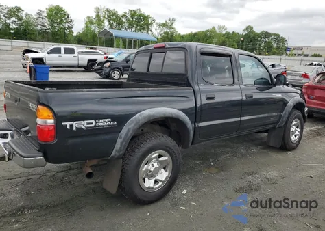 2001 Toyota Tacoma Double Cab Prerunner z USA, uszkodzony, nr VIN 5TEGM92N11Z779295